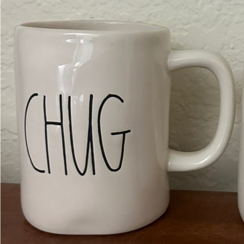 Rae Dunn M Stamped Chug Mug